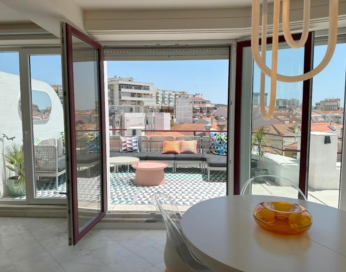 Groovy Caparica Gem With Large Sunny Terrace Lägenhet Costa de Caparica Exteriör bild